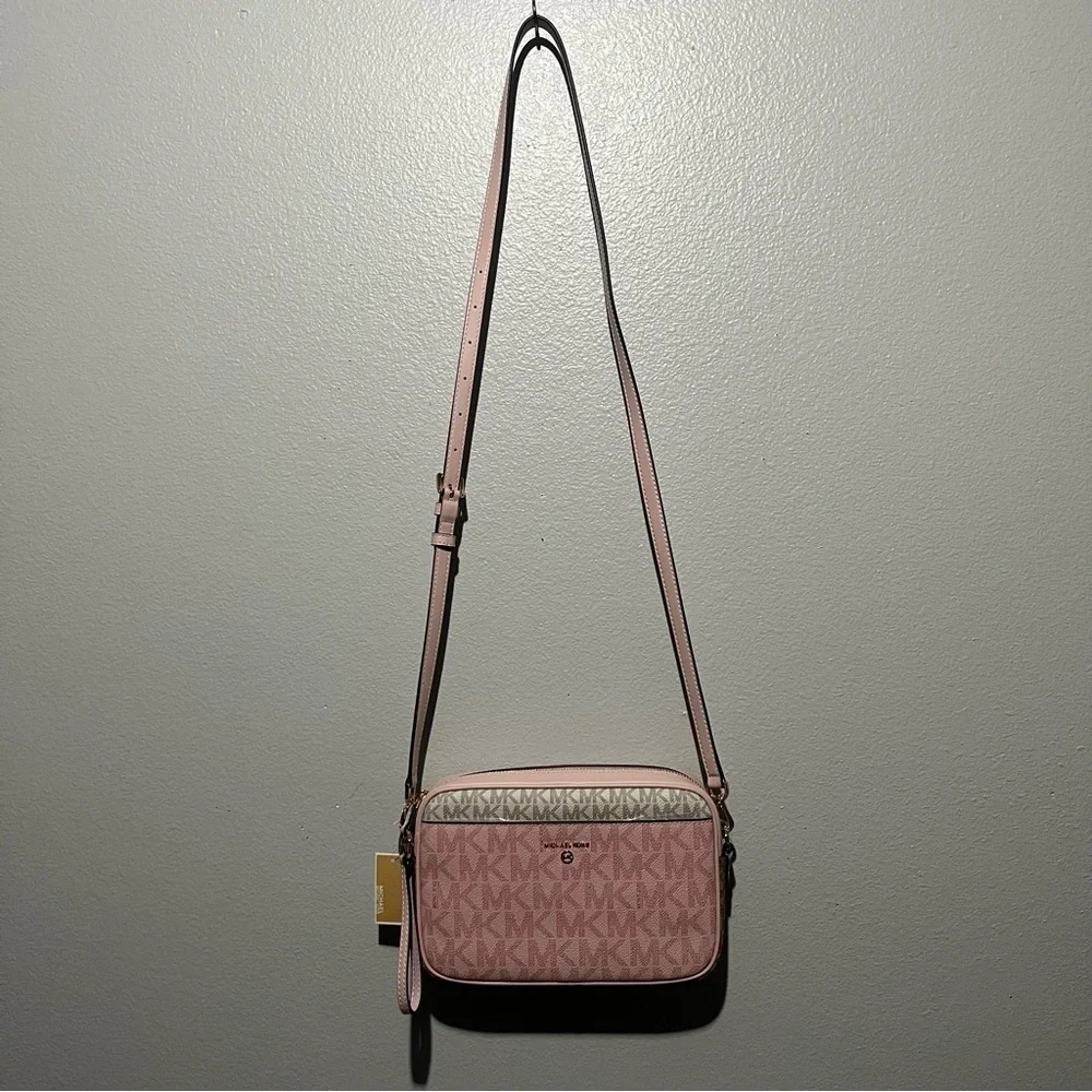 MICHAEL KORS- NWT Jet Set Charm Large EW Camera Xbody Bae Multi Color Pi… - Picture 14 of 15